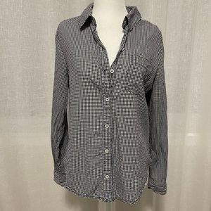 Gingham Lightweight Button Down shirt F21